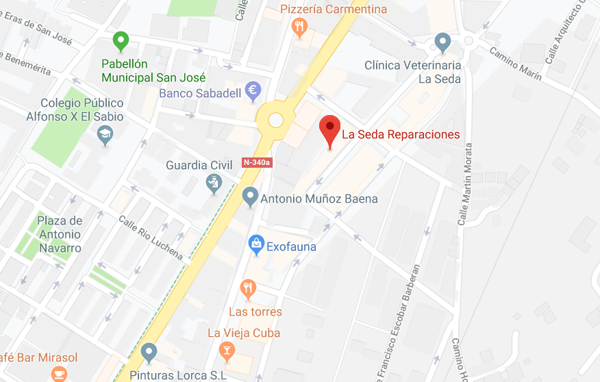 Cómo llegar a La Seda Reparaciones